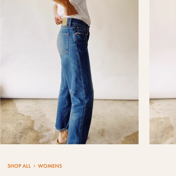 EUC Hey Gang Loose Crop Richman wash jeans - Picture 4 of 11